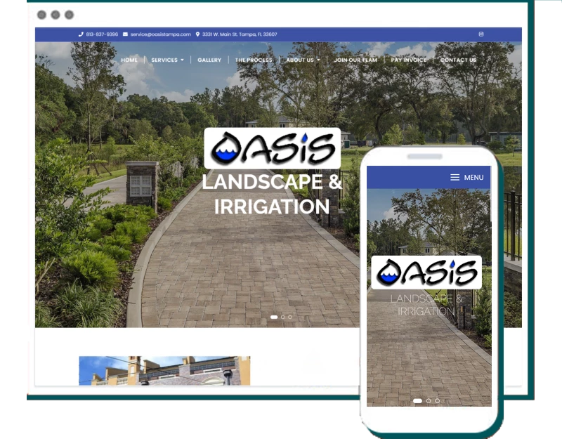 Oasis Landscape and Irrigation Portfolio Image